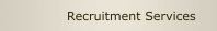 Recruitment Services